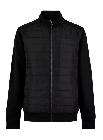 Kustom Kit Regular fit quilted full-zip sweatshirt 2