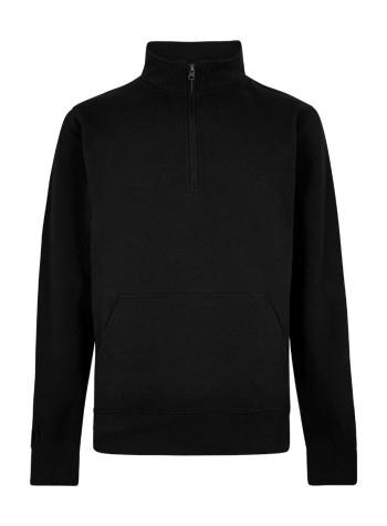 Kustom Kit Regular fit 1/4-zip piqué sweatshirt 2