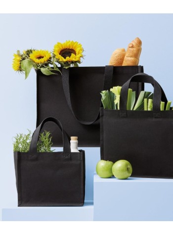 Nutshell® Recycled premium canvas stand-up shopper