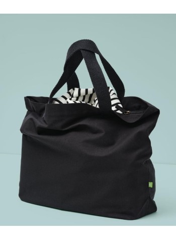 Nutshell® Elba organic canvas premium zip tote