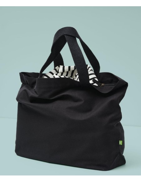 Nutshell® Elba organic canvas premium zip tote
