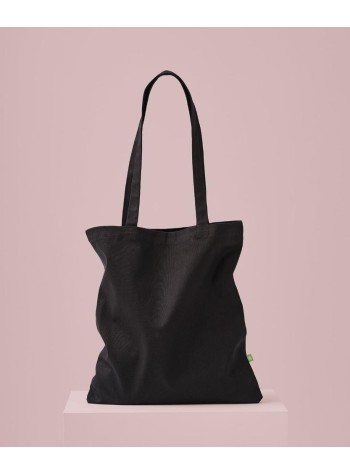 Nutshell® Premium organic canvas shopper long handle