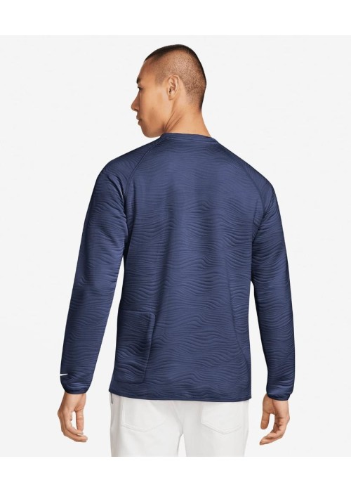 Nike Dri-FIT Tour crew quilted top