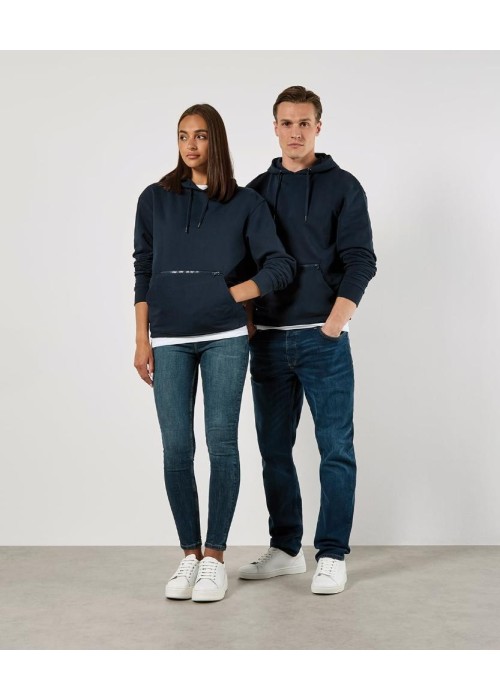 Kustom Kit Regular fit piqué hoodie with zipped...