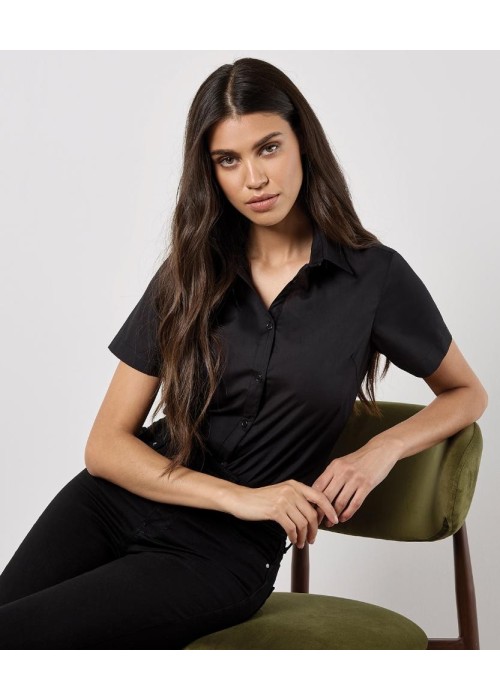 Kustom Kit Women's poplin shirt short sleeve