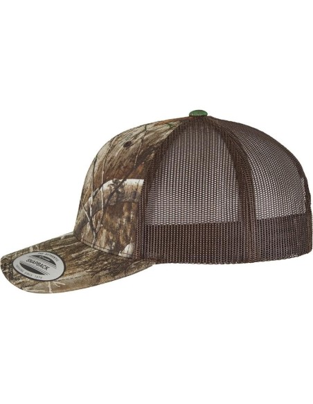 Flexfit by Yupoong YP Classics® RealTree camo retro trucker cap (6606RC)