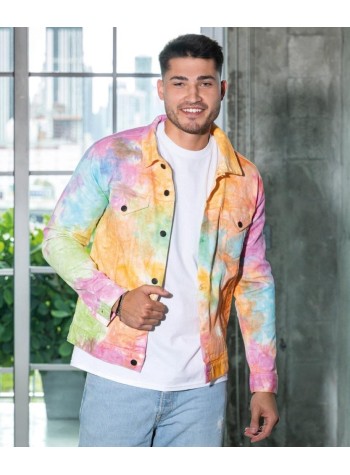 Colortone Tie-Dye Denim Jacket