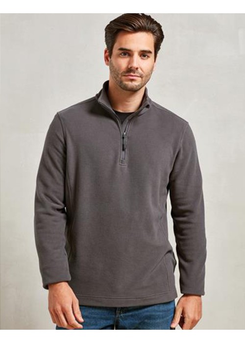 Premier Unisex ‘Recyclight’ 1/4 Zip Microfleece