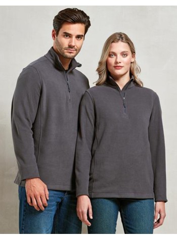 Premier Unisex ‘Recyclight’ 1/4 Zip Microfleece