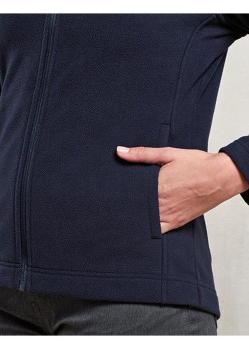 Premier Women’s ‘Recyclight’ Full-Zip Microfleece