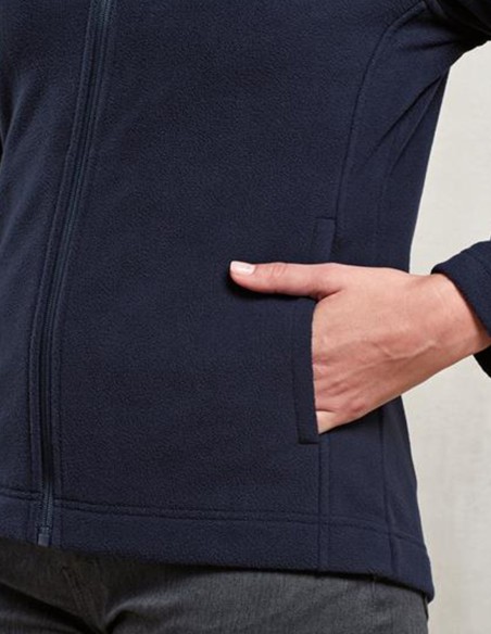Premier Women’s ‘Recyclight’ Full-Zip Microfleece