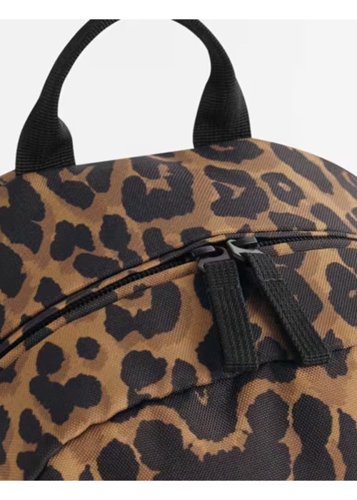 Bagbase Leopard Print Mini Backpack