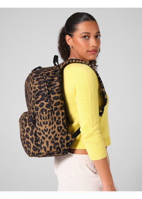 Bagbase Leopard Print Backpack