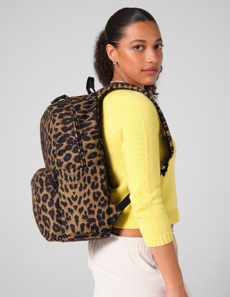 Bagbase Leopard Print Backpack