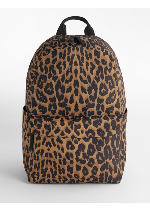 Bagbase Leopard Print Backpack
