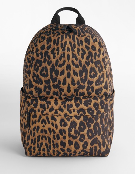 Bagbase Leopard Print Backpack