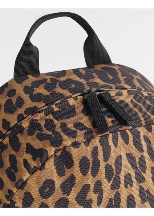Bagbase Leopard Print Backpack