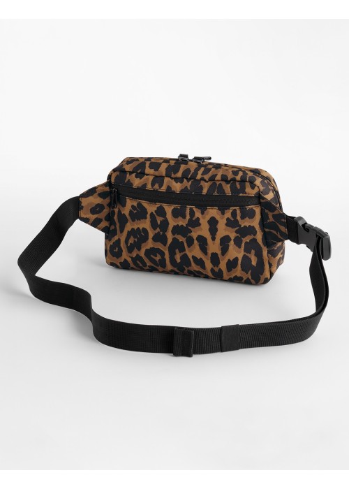 Bagbase Leopard Print Cross-Body Bag