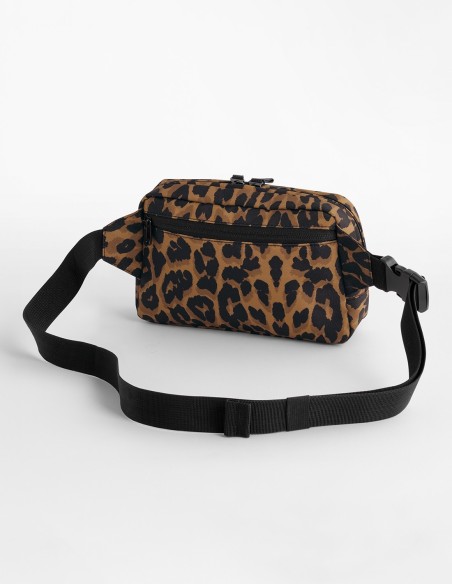 Bagbase Leopard Print Cross-Body Bag