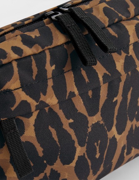 Bagbase Leopard Print Cross-Body Bag