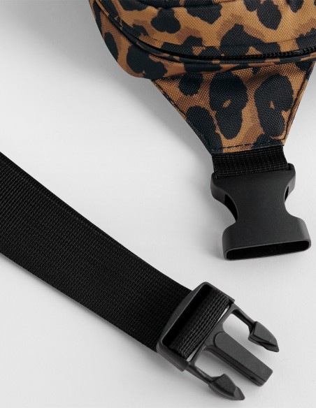 Bagbase Leopard Print Cross-Body Bag