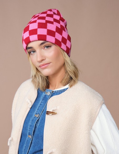 Beechfield Checkerboard Beanie