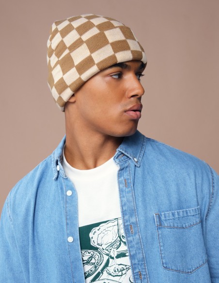 Beechfield Checkerboard Beanie