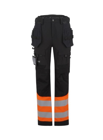 Regatta High Visibility Hi-Vis X-Pro Stretch holster trousers (Class 1) 2