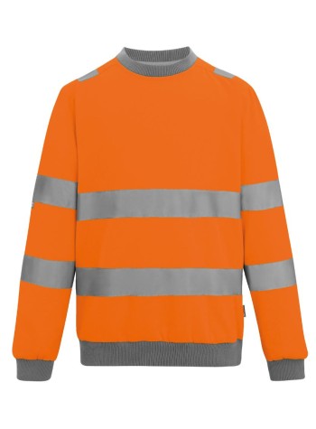 Regatta High Visibility Hi-vis Pro contrast crew neck sweatshirt 2