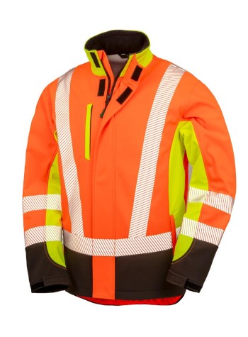 Result Recycled Recycled 3-layer printable 3-tone safety softshell 2