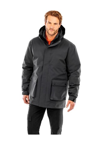 Result Recycled Recycled 3-in-1 padded ripstop jacket