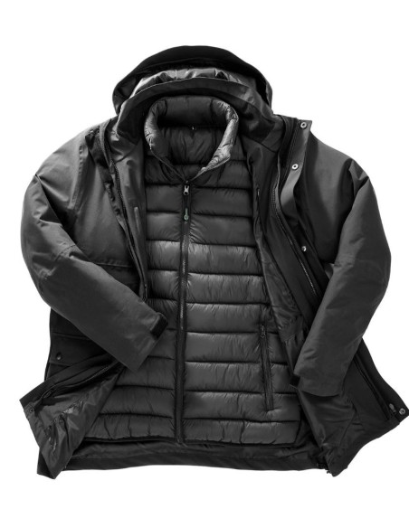 Result Recycled Recycled 3-in-1 padded ripstop jacket