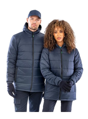 Result Recycled Recycled hooded padded parka