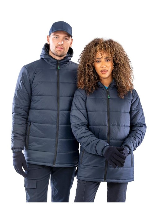 Result Recycled Recycled hooded padded parka