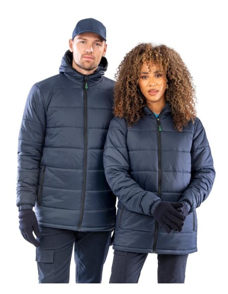 Result Recycled Recycled hooded padded parka