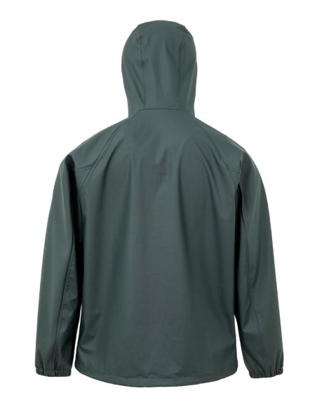 Result Recycled Prism PU waterproof jacket with recycled backing