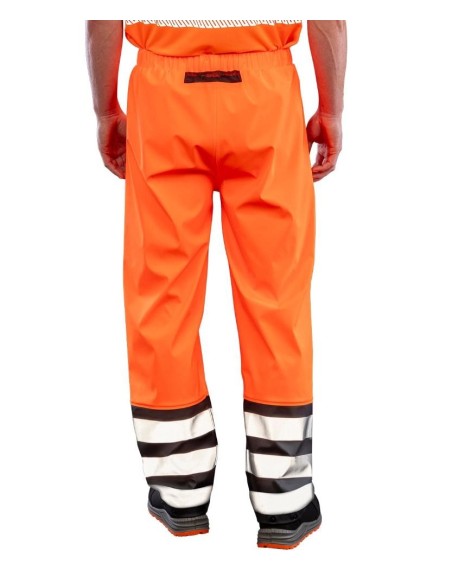 Result Recycled Heavy-duty prism PU safe and dry trousers with recycled backing