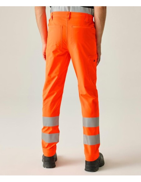 Regatta High Visibility Hi-vis pro contract stretch action trousers