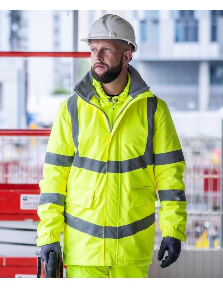 Regatta High Visibility Hi-vis Pro contract Dover parka