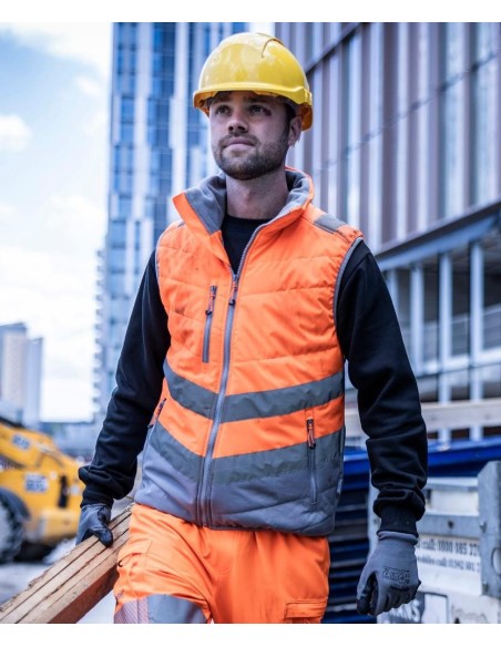 Regatta High Visibility Hi-vis two-tone thermal bodywarmer
