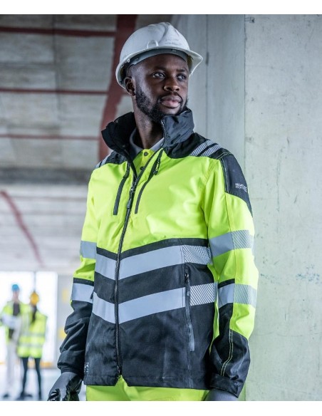 Regatta High Visibility Hi-Vis X-Pro Waterproof shell jacket (Class 2)