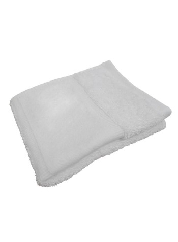 Towel City Organic guest towel with printable border 2
