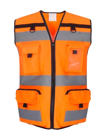 Yoko Hi-vis ripstop tool vest (HVW108) 2