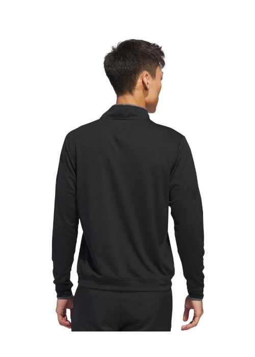 adidas® UPF lightweight quarter-zip pullover