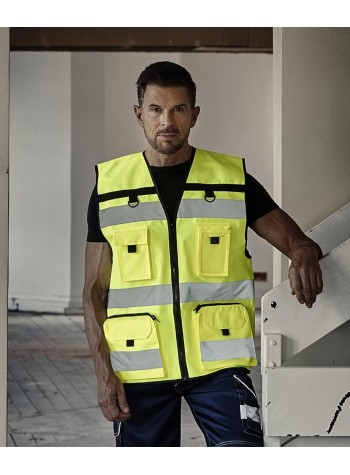 Yoko Hi-vis ripstop tool vest (HVW108)
