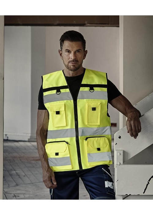 Yoko Hi-vis ripstop tool vest (HVW108)