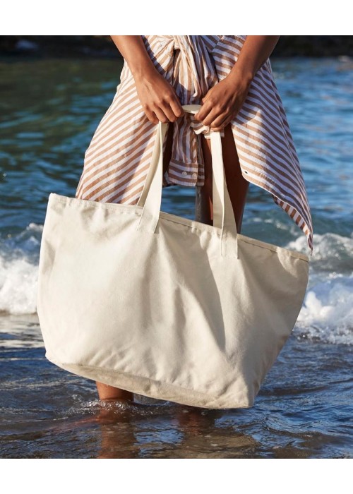 Westford Mill Oversized heavy duty canvas tote bag