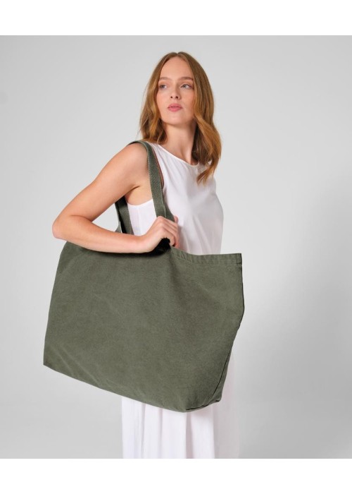 Westford Mill Garment-dyed oversized tote bag