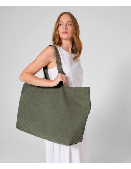 Westford Mill Garment-dyed oversized tote bag