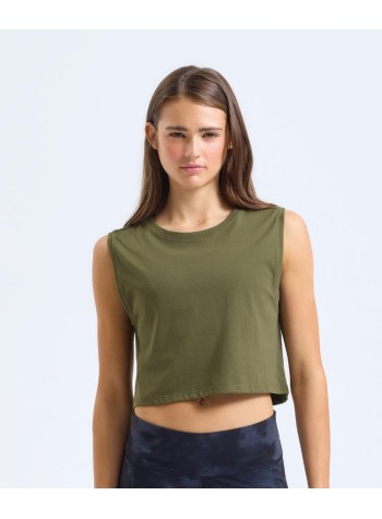 Women's TriDri® organic crop tank